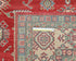 8x10 Red Kuba Afghan Hand Knotted Wool Area Rug